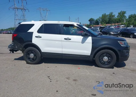 2017 Ford Police Interceptor from USA, damaged, VIN 1FM5K8AR9HGC56518